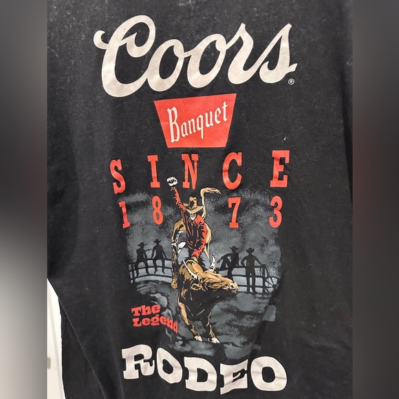 Coors Banquet Black Sleeveless Muscle Tank - Picture 5 of 5